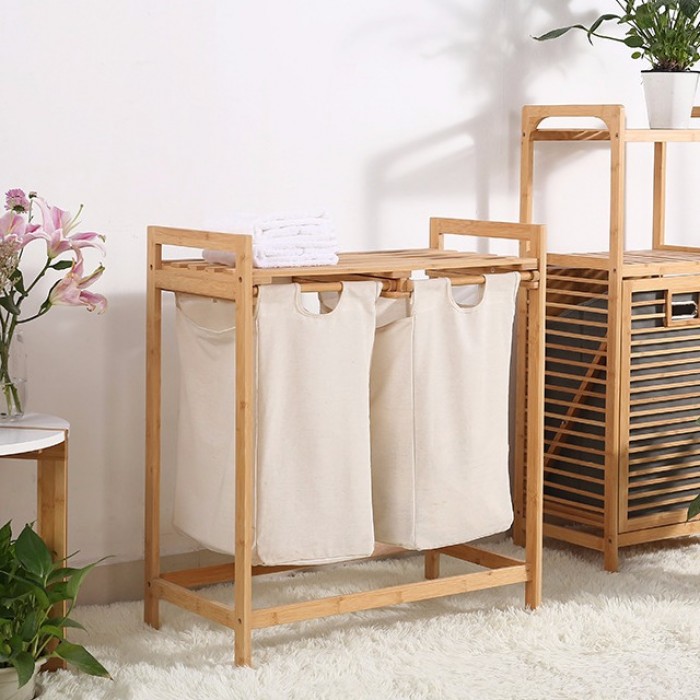 [PRE-ORDER] Bamboo Laundry Basket